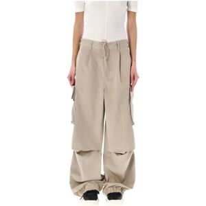 Y-3 , Womens Clothing Trousers Clay Brown Ss24 ,Brown female, Sizes: M