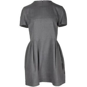 Miu Miu Pre-owned , Pre-owned Wool dresses ,Gray female, Sizes: XL