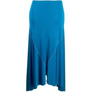 Marni , Draped Midi Skirt ,Blue female, Sizes: XS