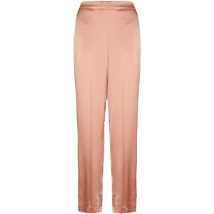 Ottod'Ame , Pink Viscose Palazzo Pants ,Pink female, Sizes: S, L, M