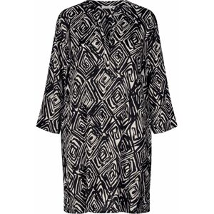 Masai , Graphic Print Tunic Black ,Black female, Sizes: L, M, S