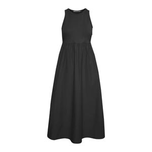 Gestuz , Elegant Black Midi Dress ,Black female, Sizes: M, S, XL, L, XS