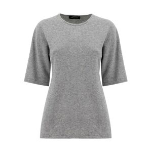 Fabiana Filippi , T-shirt ,Gray female, Sizes: L