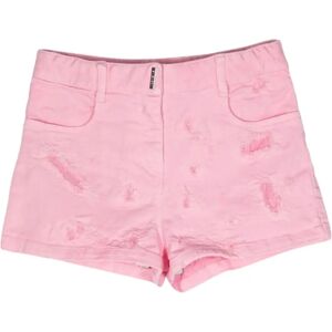 Givenchy , Pink Denim Kids Shorts with Logo ,Pink female, Sizes: 10 Y