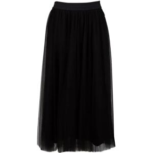 Fabiana Filippi , Solid Color Long Skirt ,Black female, Sizes: S, XS