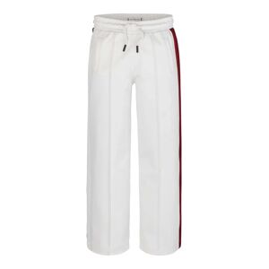 Tommy Hilfiger , Striped Wide Leg Joggers ,White female, Sizes: 12 Y