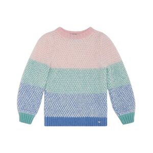 Armani , Color Block Alpaca Sweater ,Multicolor female, Sizes: 12 Y, 10 Y