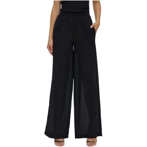 Federica Tosi , Wide Trousers ,Black female, Sizes: XS