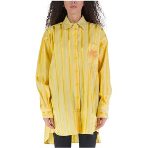 Etro , Oversized Shirt ,Yellow female, Sizes: XS, M