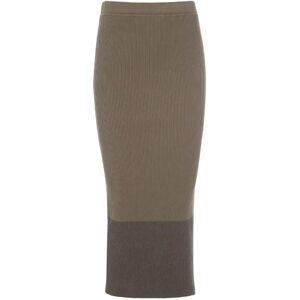 Bitte Kai Rand , Ribbed Chocolate Chip Skirt ,Brown female, Sizes: S, XS, 2XL, M, XL, L