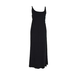 Valentino Vintage , Pre-owned Silk dresses ,Black female, Sizes: M