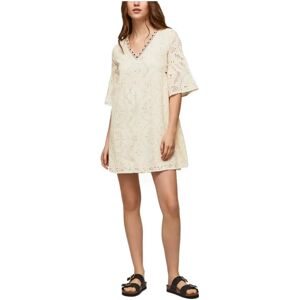 Pepe Jeans , Summer Dress ,Beige female, Sizes: S