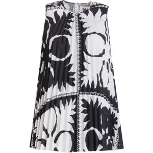 RED Valentino , Printed Sleeveless Bohemian Top ,Black female, Sizes: S