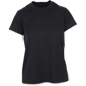 Givenchy , Black Chain Print Slim Fit T-shirt by Givenchy ,Black female, Sizes: L, M