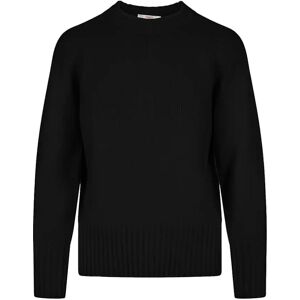 Fedeli , Fedeli Sweaters Black ,Black female, Sizes: L, M