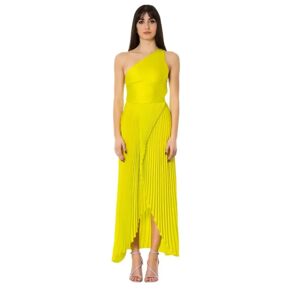 Simona Corsellini , Maxi Dress ,Yellow female, Sizes: XS, 2XS, M