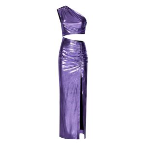 Amen , Womens Clothing Dress Purple Ss24 ,Purple female, Sizes: XS, M, 2XS