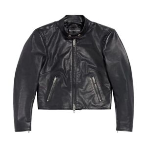 Balenciaga , Racer jacket ,Black female, Sizes: M