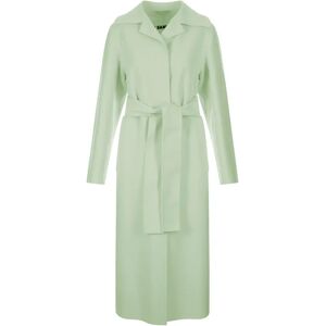 Jil Sander , Jil Sander Coats Green ,Green female, Sizes: XS