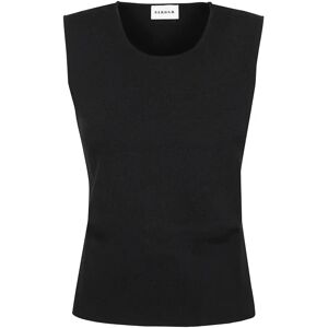 P.a.r.o.s.h. , Nero Sleeveless Top ,Black female, Sizes: XS