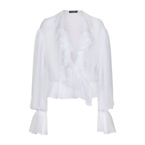 Dolce & Gabbana , Dolce & Gabbana Shirts White ,White female, Sizes: S, 2XS, XS