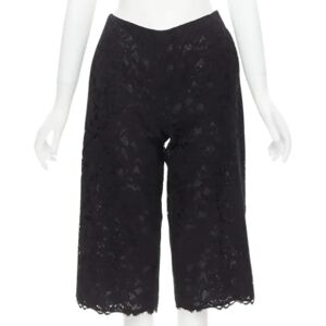 Valentino Vintage , Pre-owned Lace bottoms ,Black female, Sizes: XS