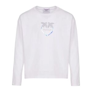 Pinko , Sweatshirts ,White female, Sizes: 2 Y
