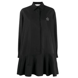 Valentino , Vltnstar print shirt-dress ,Black female, Sizes: XS