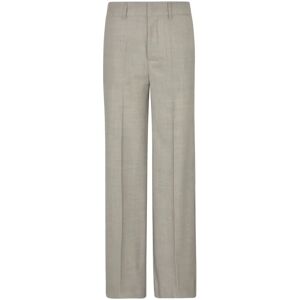 P.a.r.o.s.h. , Women's Clothing Trousers Grigio Melange Chiaro Ss24 ,Gray female, Sizes: XS, M, L, S