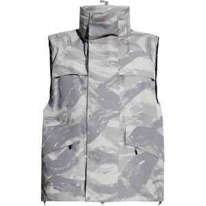 Moncler , Vest ,Gray female, Sizes: S, M