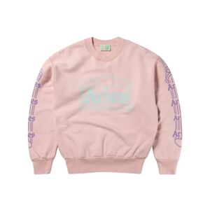 Aries , Column Sweatshirt ,Pink female, Sizes: S