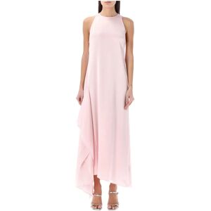 JW Anderson , Womens Clothing Dress Pink Ss24 ,Pink female, Sizes: XS, 2XS