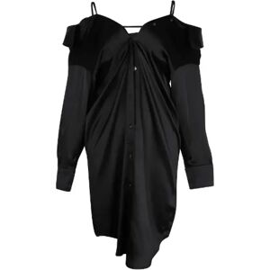 Alexander Wang Pre-owned , Pre-owned Silk dresses ,Black female, Sizes: M