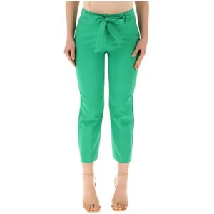 Kocca , Cropped Trousers ,Green female, Sizes: M, S