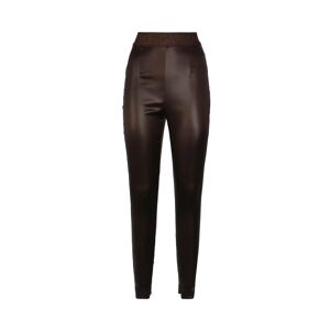 Dolce & Gabbana , Brown High Waist Stretch Trousers ,Brown female, Sizes: XS, 2XS, S