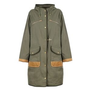 Fay , Green Trench Coat Overcoat ,Green female, Sizes: M