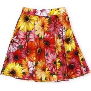 Dolce & Gabbana , Gerbere Print Full Skirt ,Multicolor female, Sizes: 8 Y