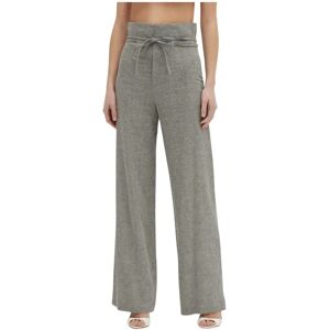 Erika Cavallini , Wide Trousers ,Gray female, Sizes: M