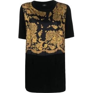 Etro , Classic t-shirt ,Black female, Sizes: S, M, 2XS, XS