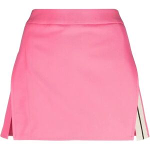 Palm Angels , Fuchsia A-Line Stripe Skirt ,Pink female, Sizes: M, XS, S