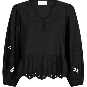 Neo Noir , Blouses ,Black female, Sizes: XS, S, L, M, XL