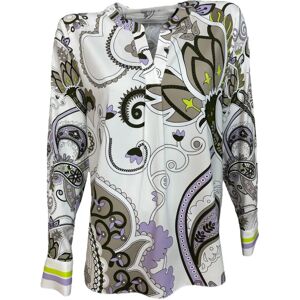 Herzen's Angelegenheit , Silk Blouse with Stretch Fabric ,Multicolor female, Sizes: XL