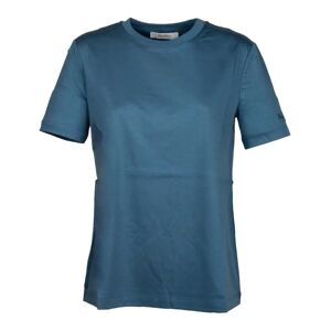Max Mara , Blue Cosmo Cotton Modal T-shirt ,Blue female, Sizes: XS, M, L, S