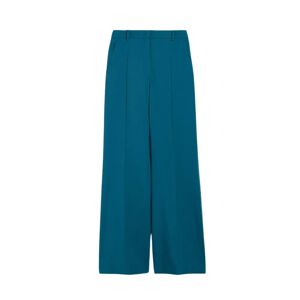 Max Mara Weekend , Sonale Wool Blend Wide Leg Trousers ,Blue female, Sizes: 2XS, M, XS