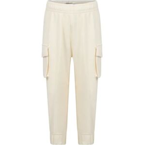 Calvin Klein , Sporty Ivory Cotton Trousers ,Beige unisex, Sizes: 16 Y, 12 Y, 14 Y, 8 Y, 4 Y, 6 Y