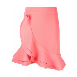 Alexander McQueen , Ruffle Mini Skirt ,Pink female, Sizes: L, M
