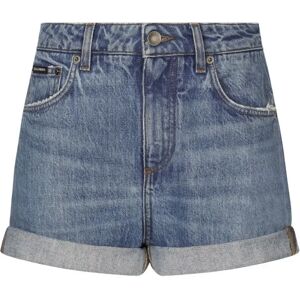 Dolce & Gabbana , Blue Denim Shorts for Women ,Blue female, Sizes: XS