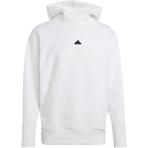 Adidas , Z.n.e. Overhead Womens Sweatshirt ,White female, Sizes: XS, S, L, M