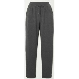 Loro Piana , Cozy Knitted Grey Cashmere Track Pants ,Gray female, Sizes: XS