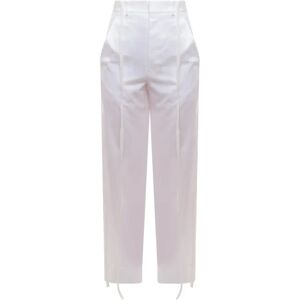 Ann Demeulemeester , Womens Trousers Trousers ,White female, Sizes: M